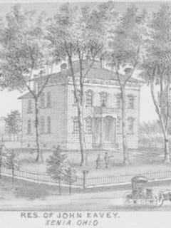 John Eavey house in Xenia Ohio 1874